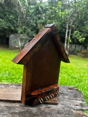 Porta chave de madeira 