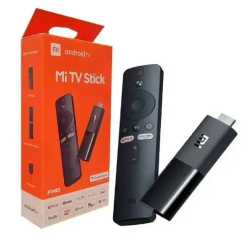 Xiaomi Mi Tv Stick Resolução FHD (1080p) 8GB armazenamento com Google assistente - NOVO!!!