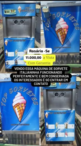 MÁQUINA DE SORVETE EXPRESSO