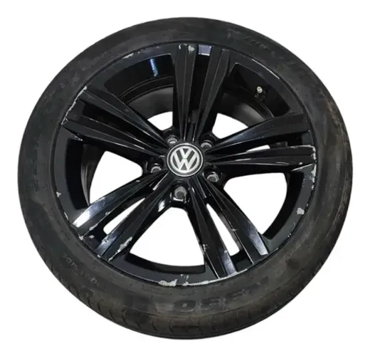 Roda Aro C/pneu Vw Jetta 1.4 250 Tsi Highline 2019/2021 Preto