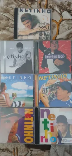 Lote 7 cds netinho 