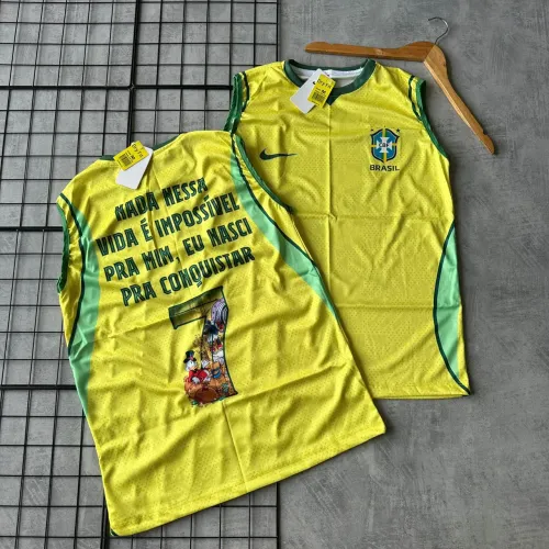 Camiseta regata dri-fit comeia de time com frases nas costas <br><br>