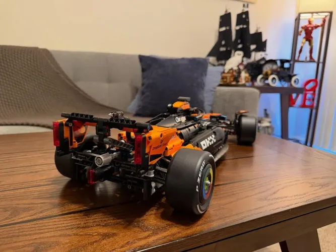 McLaren f1 blocos de montar McLaren nova completa C manual pronta para montagem