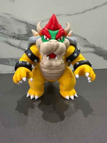 Bowser decorativo impresso em 3D