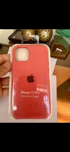 Case capinha original Apple iPhone 11 Pro silicone veludo