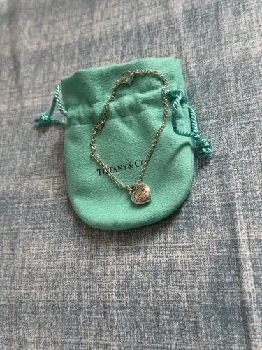 Pulseira Tiffany&co Return to Tiffany Full heart em prata
