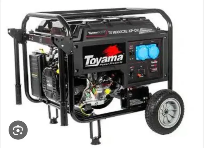GERADOR TOYAMA 10KVA SEMI NOVO ( EXCELENTE ESTADO) GASOLINA