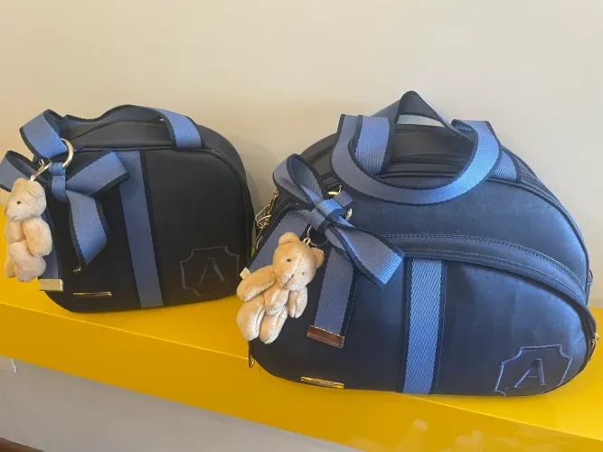 Kit Bolsa Maternidade Personalizada - Excelente Estado