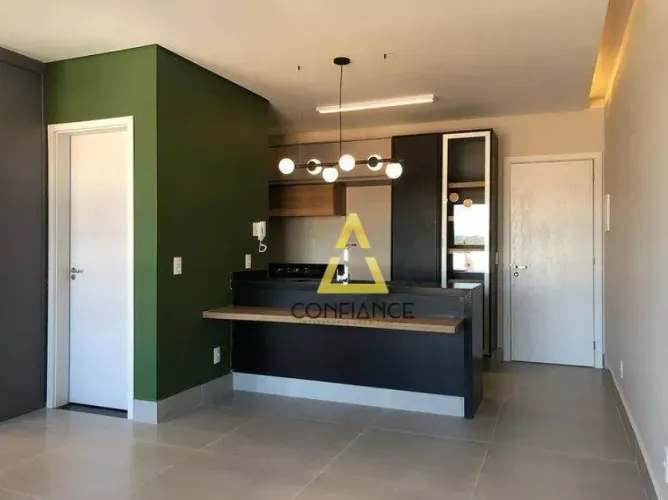 Apartamento com 1 dormitório para alugar, 45 m² por R$ 2.470,00/mês - Nova Jaguariúna III