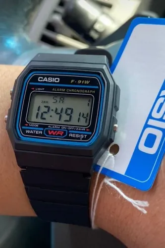 Relógio Casio f-91w original 
