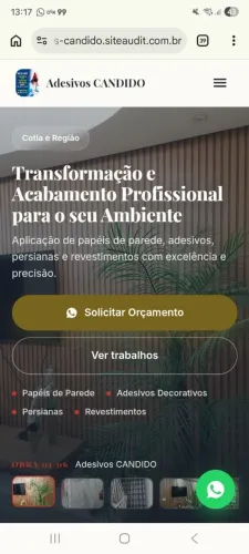 Controle de luz Persianas