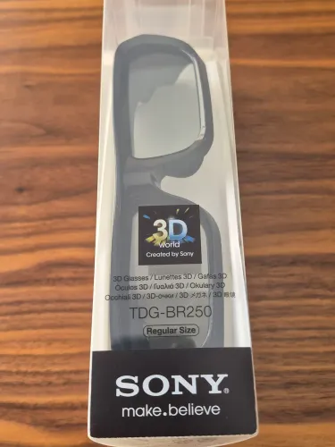 Óculos 3D Sony TDG-BR250 black