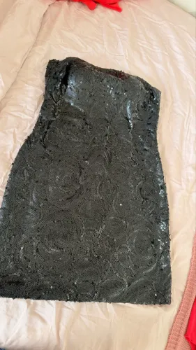 Vestido preto de festa, NUNCA USADO 