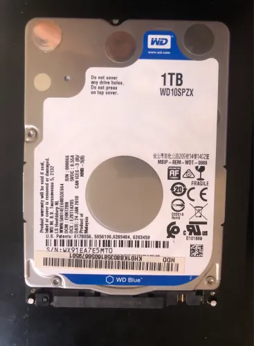 HD WD 1Tb para Notebook (Para vender logo)
