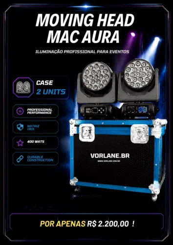 MOVING HEAD MAC AURA 