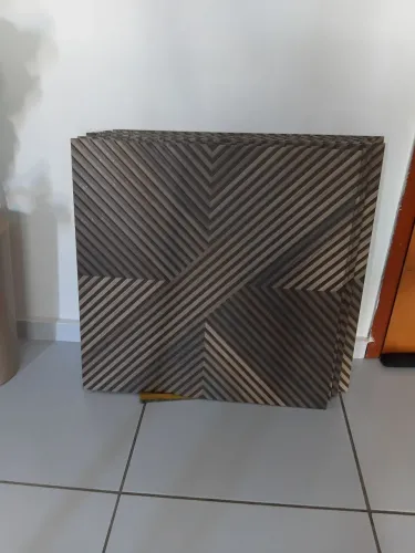 Revestimento Cerâmico 3D.