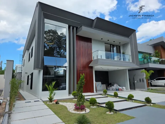 Alphaville 2 com 466 m² com 5 suítes + Escritório, Ponta Negra - Manaus - AM