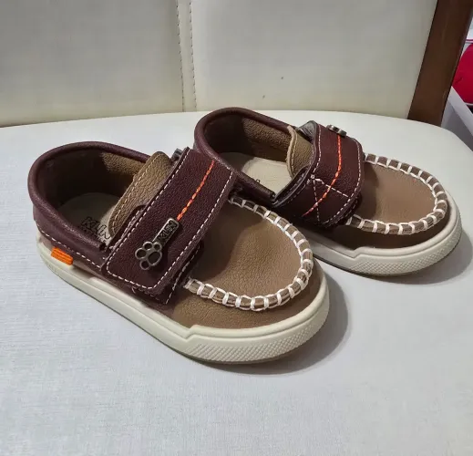 Sapato Mocassin Infantil Klin. Tamanho 20. Anatômico.