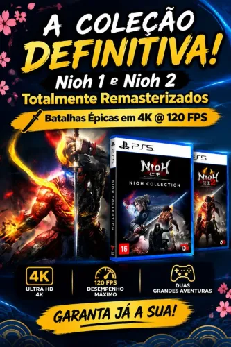 Jogo Nioh Collection (1 e 2 ) PS5 Lacrado
