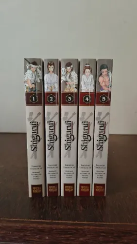 Coleção Mangá Shigurui 1 ao 5