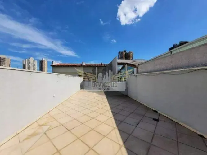 Cobertura sem Condomínio com 2 Quartos para Alugar, 120m² - Jardim, Santo André/SP.