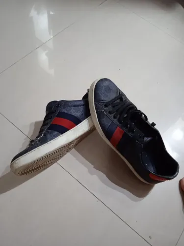 Tênis Gucci Ace GG Supreme Blue Web Sneake