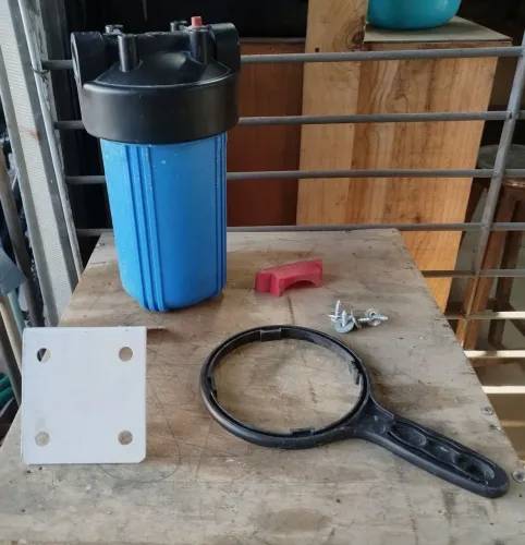 Filtro Big Blue de Alta Vazão Completo - Pronto para Instalar
