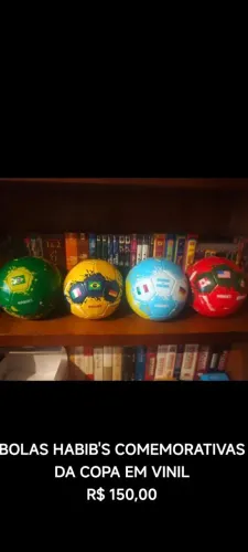 BOLAS HABIB'S DA COPA EM VINIL