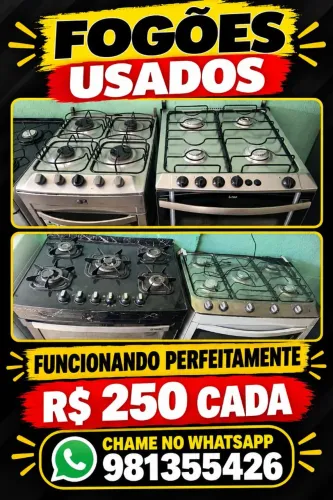Fogao em perfeito estado de conservação