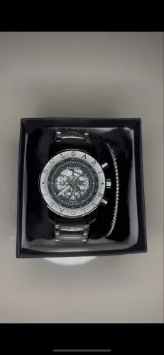 RELÓGIO BVLGARI + PULSEIRA