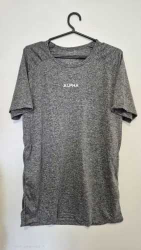 Camisa Dry Fit Alpha Co, Branca, Tamanho M, Nova 