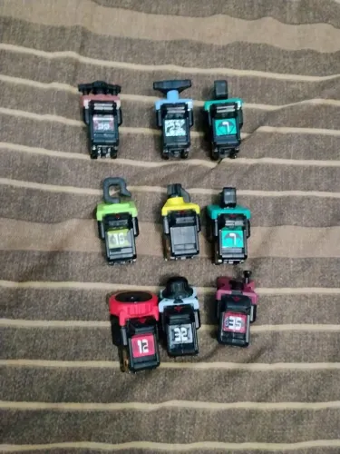 Lote de astroswitches de Kamen Rider fourze