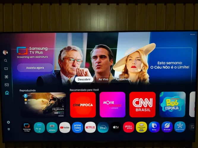 TV Samsung AI TV 55" Neo QLED 4K 55QNX1 com nota fiscal