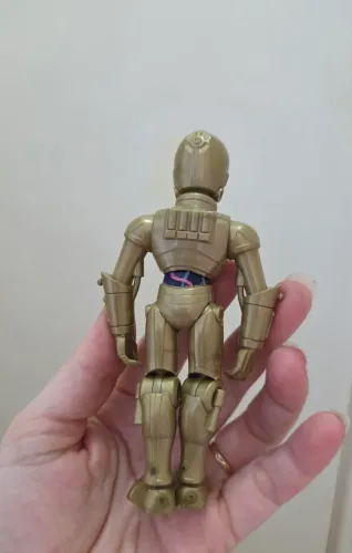 Boneco star wars toy box  c-3po 13 cm