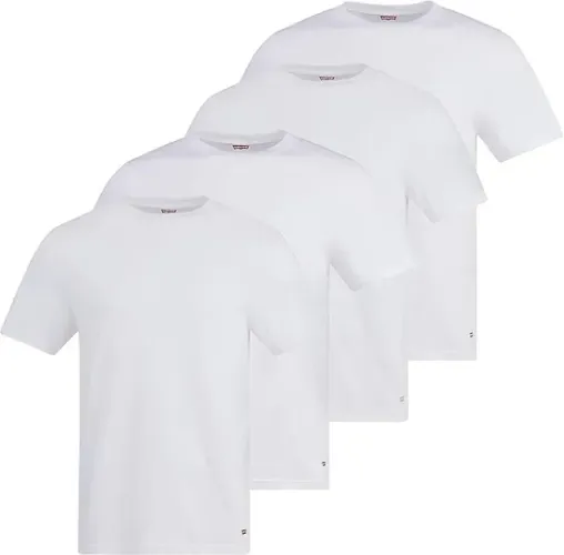 Kit 4 Camisetas Levi's Premium Cotton Crew Neck - Tamanho M - Original - Novo e Lacrado!