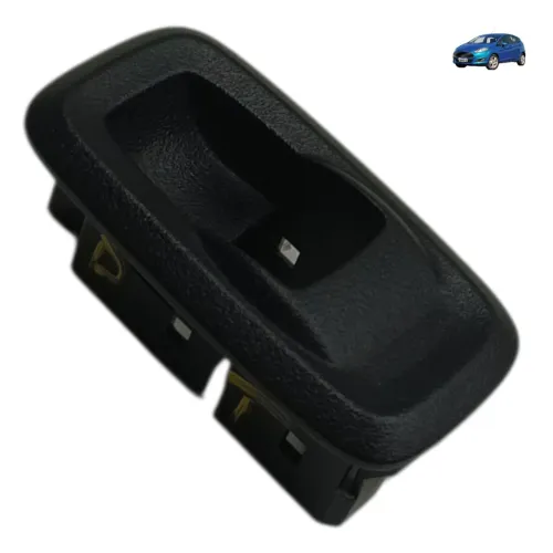 Moldura Botão Vidro Elétrico Traseiro Ford New Fiesta 2014