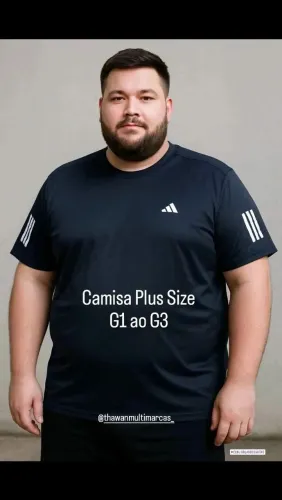 Camisa Plus Size Dry-fit e 3D