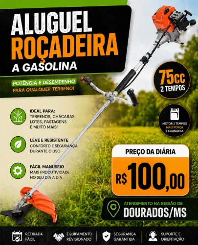 Alugo Roçadeira 