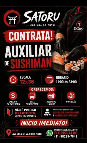 Auxiliar de sushiman