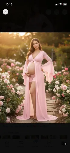 Vestido gestante usado apenas 1x