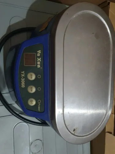Banheira cuba ultrassom para limpeza  de placas e joias 110v