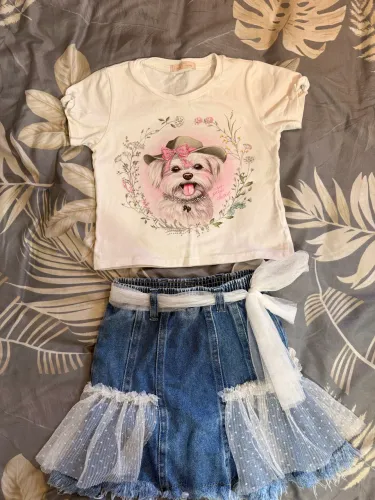 Conjunto pétit cherie 6 anos 