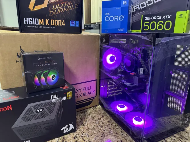 PC Gamer NOVO com RTX5060