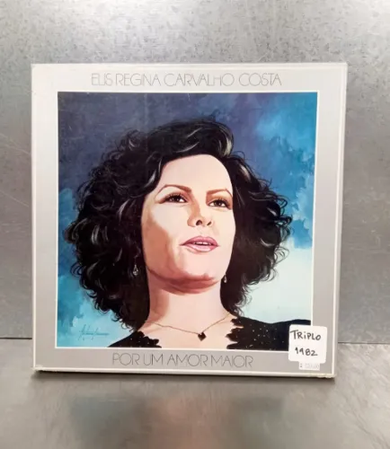 Disco Triplo ElisRegina Raridade/Por1AmorMaior