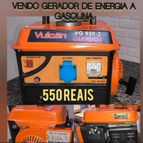 Vendo Gerador de energia a gasolina.
