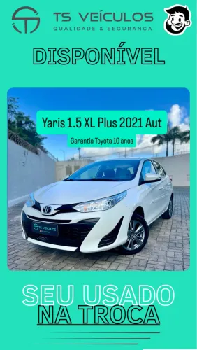 Toyota Yaris XL Plus Con. 1.5 Flex 16V 5P AUT 2021