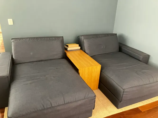 Sofá retrátil sala tv e home