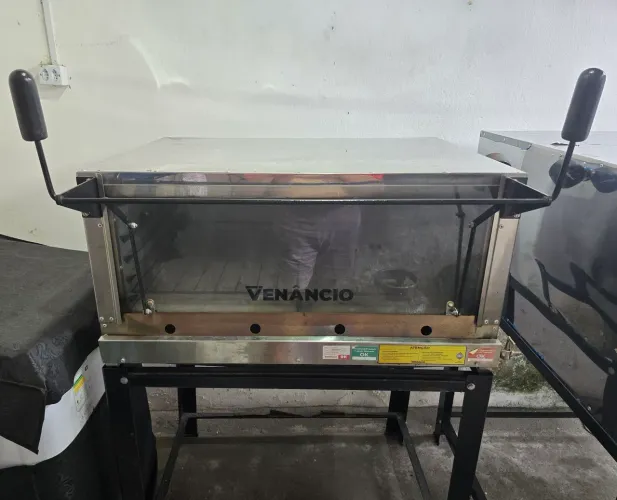 Forno a gás para bolos, pizza e salgados