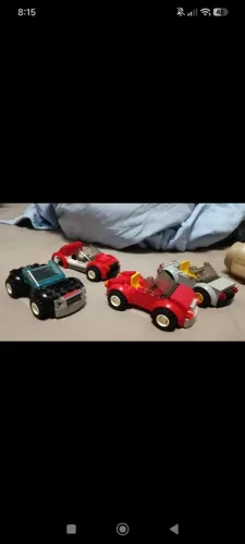 Lote Peças Carrinhos de Lego Originais