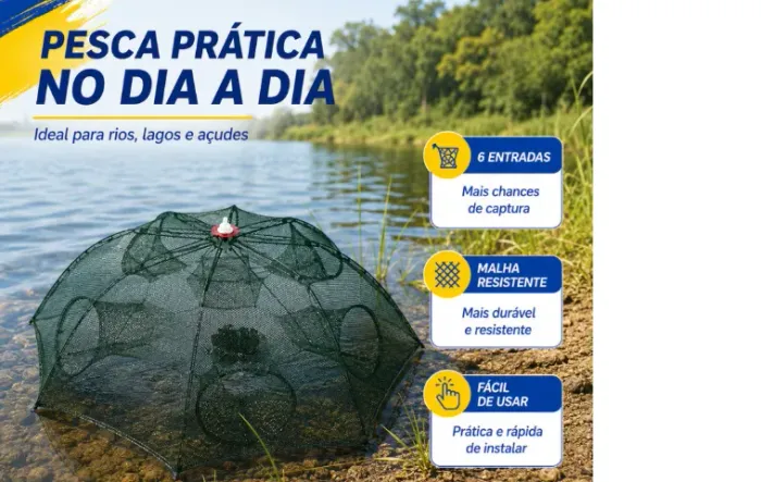 Armadilha de Pesca estilo Covo